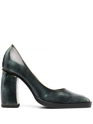 Полуотворени обувки с ток Eckhaus Latta черно