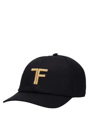 Kepurė su snapeliu Tom Ford juoda
