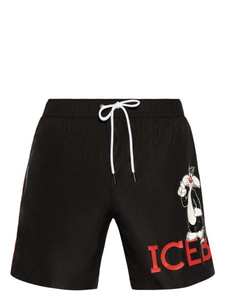 Shorts mit print Iceberg