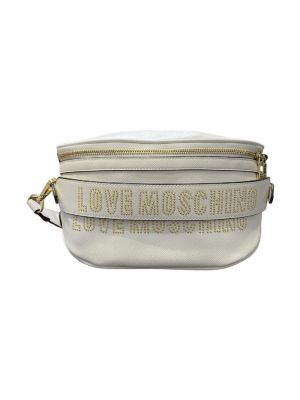 Pasek Love Moschino biały