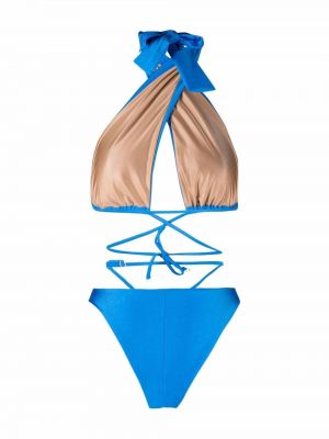 Badeanzug Noire Swimwear blau