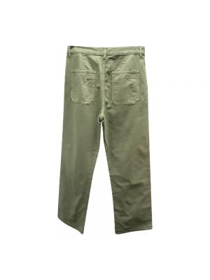 Pantalones de algodón Loewe Pre-owned verde
