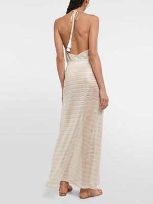 Robe longue Melissa Odabash doré