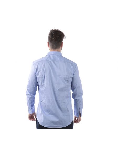 Camisa con bolsillos Daniele Alessandrini azul
