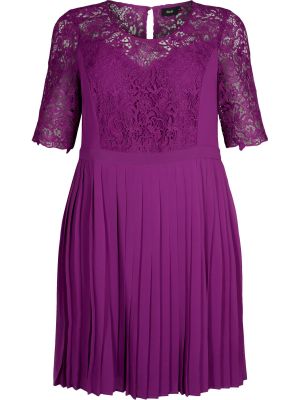 Priliehavé šaty Zizzi fialová