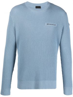 Pleten bombažni pulover Moncler