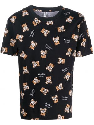 T-shirt Moschino svart