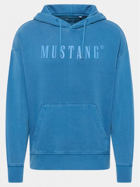Mikina Mustang modrá