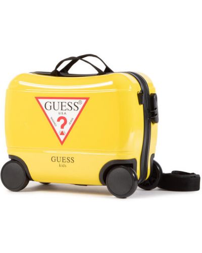 Bőrönd Guess sárga
