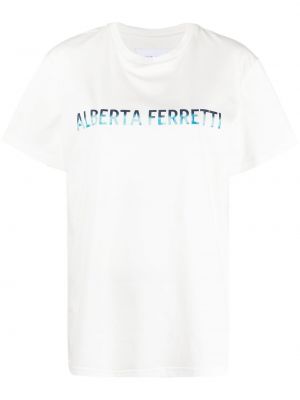 Camiseta Alberta Ferretti blanco