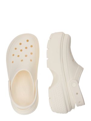 Памучни ниски обувки Crocs бяло