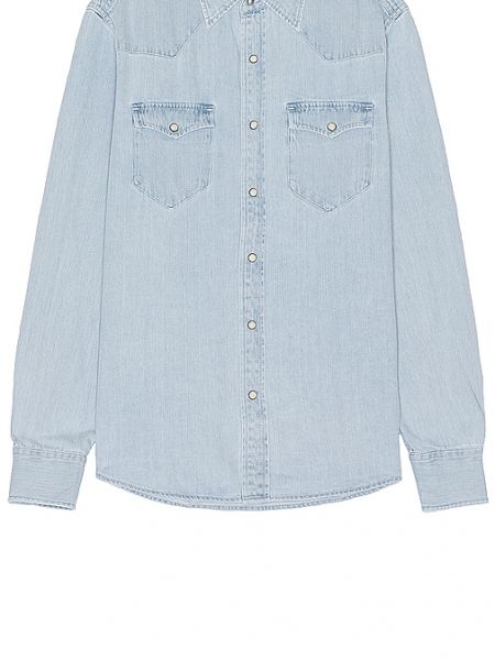 Chemise Faherty bleu