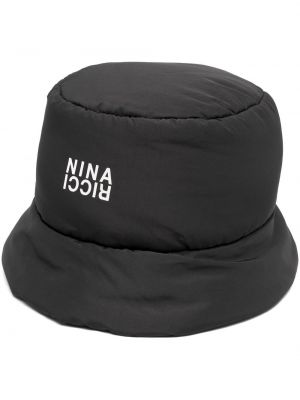 Kapa s potiskom Nina Ricci črna