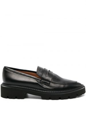 Pantofi loafer din piele Via Roma 15 negru