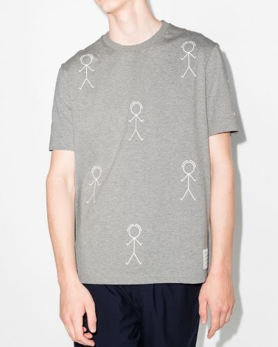 Camiseta Thom Browne gris