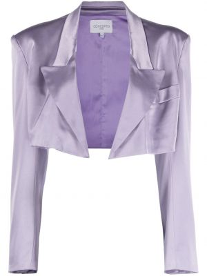 Satenska jakna Concepto vijolična