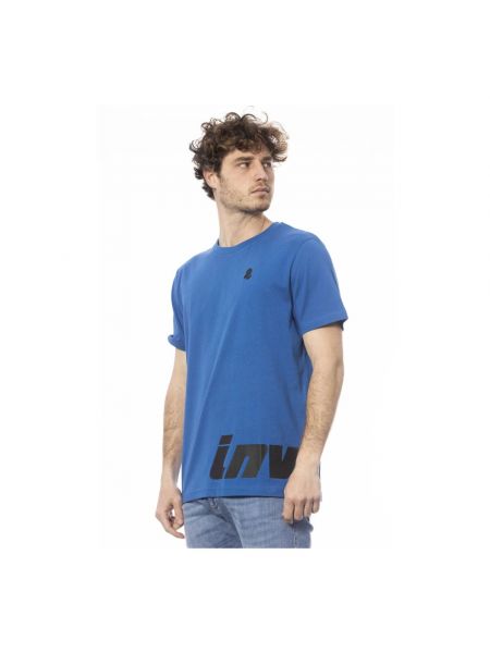 Einfarbige t-shirt Invicta blau
