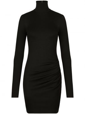 Κοκτέιλ φόρεμα Dolce & Gabbana μαύρο