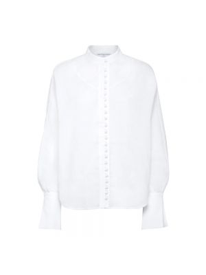 Lniana koszula Mvp Wardrobe biała