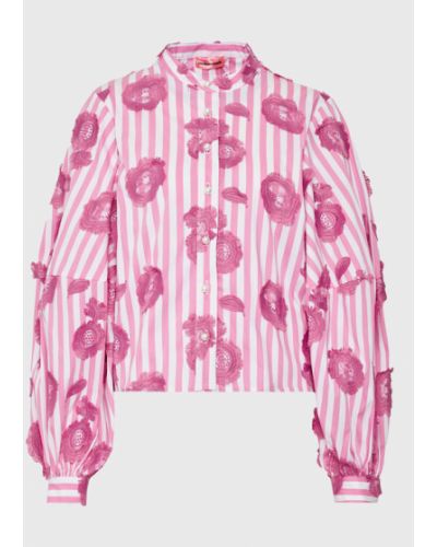 Laza szabású ing Custommade rózsaszín