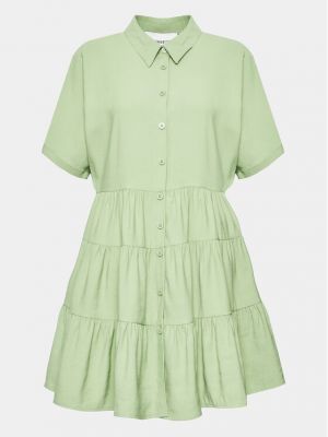 Φόρεμα σε στυλ πουκάμισο Silvian Heach πράσινο