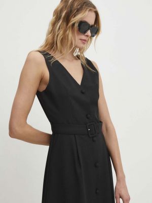 Sukienka midi Answear Lab czarna