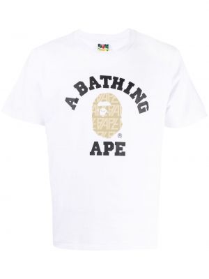 T-shirt A Bathing Ape® bianco
