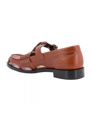 Loafers de cuero College marrón