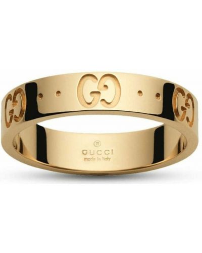 Pierścionek Gucci - Żółty