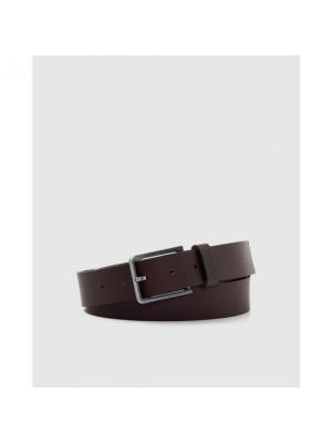 Cinturón de cuero Calvin Klein marrón