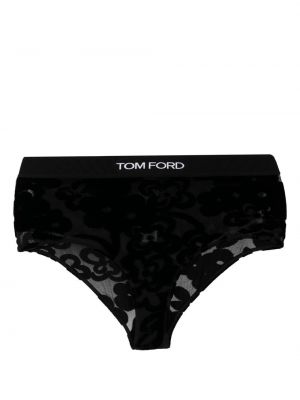 Прашки с дантела Tom Ford черно