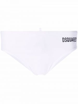 Trykt underbukse Dsquared2 hvit