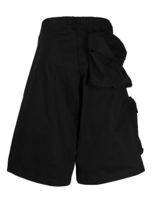 Bavlněné šortky cargo Oamc černé