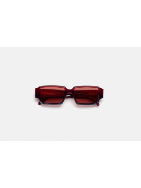 Okulary przeciwsłoneczne retro Retrosuperfuture czerwone