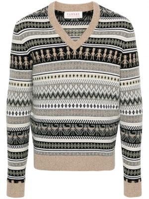 Sweter wełniany Fursac beżowy
