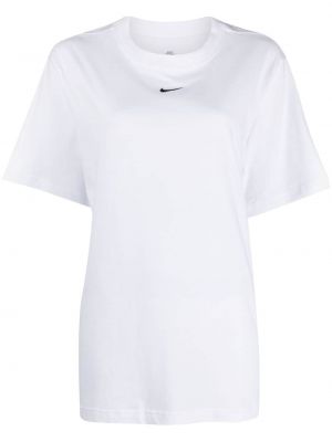 Koszulka bawełniana Nike biała