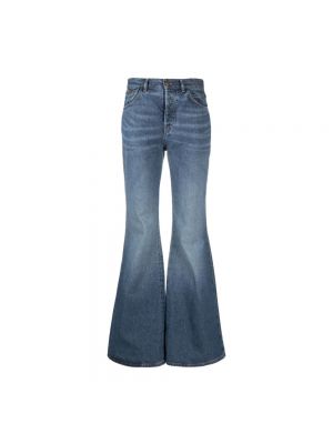 Jeans bootcut taille haute large Chloé