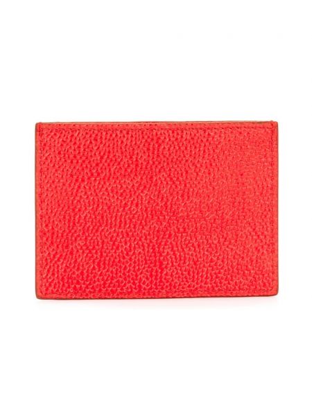 Portefeuille Thom Browne rouge