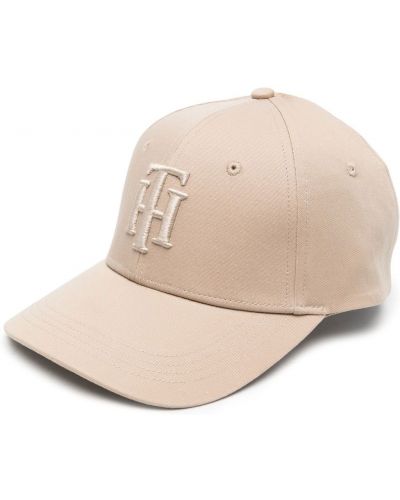 Brodert cap Tommy Hilfiger brun