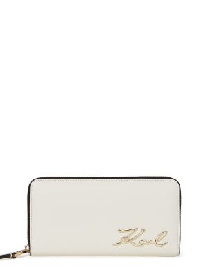 Volnena denarnica Karl Lagerfeld bela