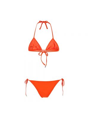 Bikini de nailon The Attico naranja