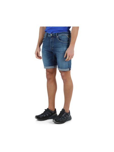 Jeans shorts Replay blau