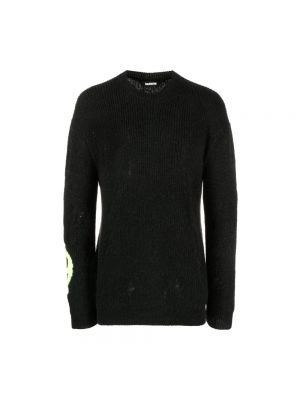 Sweter z okrągłym dekoltem Barrow czarny