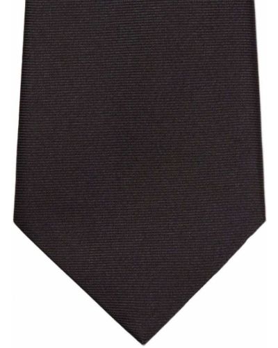 Jacquard seiden krawatte Gucci schwarz