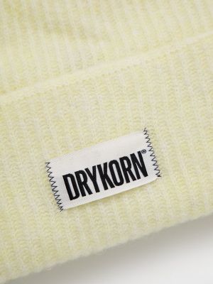 Шерстяная шапка Drykorn желтая