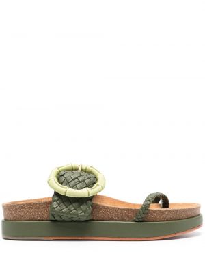 Kožne cipele Johanna Ortiz zelena