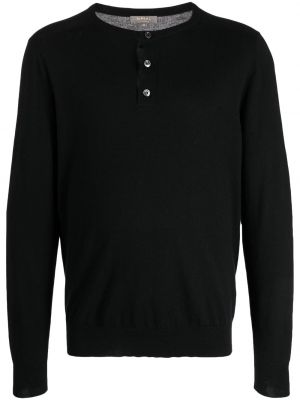 Džemper s gumbima N.peal crna