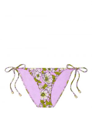 Bikini s cvetličnim vzorcem s potiskom Tory Burch