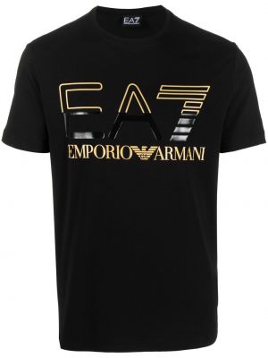 T-shirt Ea7 Emporio Armani svart