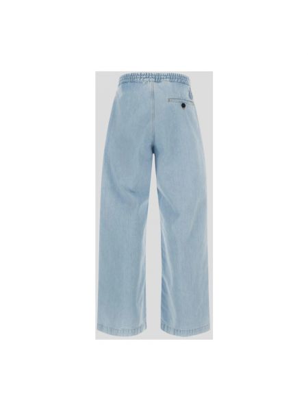 Jeans ausgestellt Moncler blau